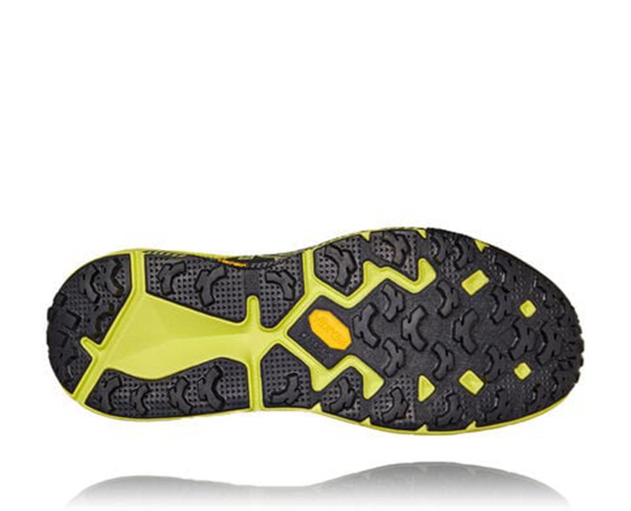 Tenis Hoka One One Trail Mujer Negros/Verdes - Evo Speedgoat - HUSD27416